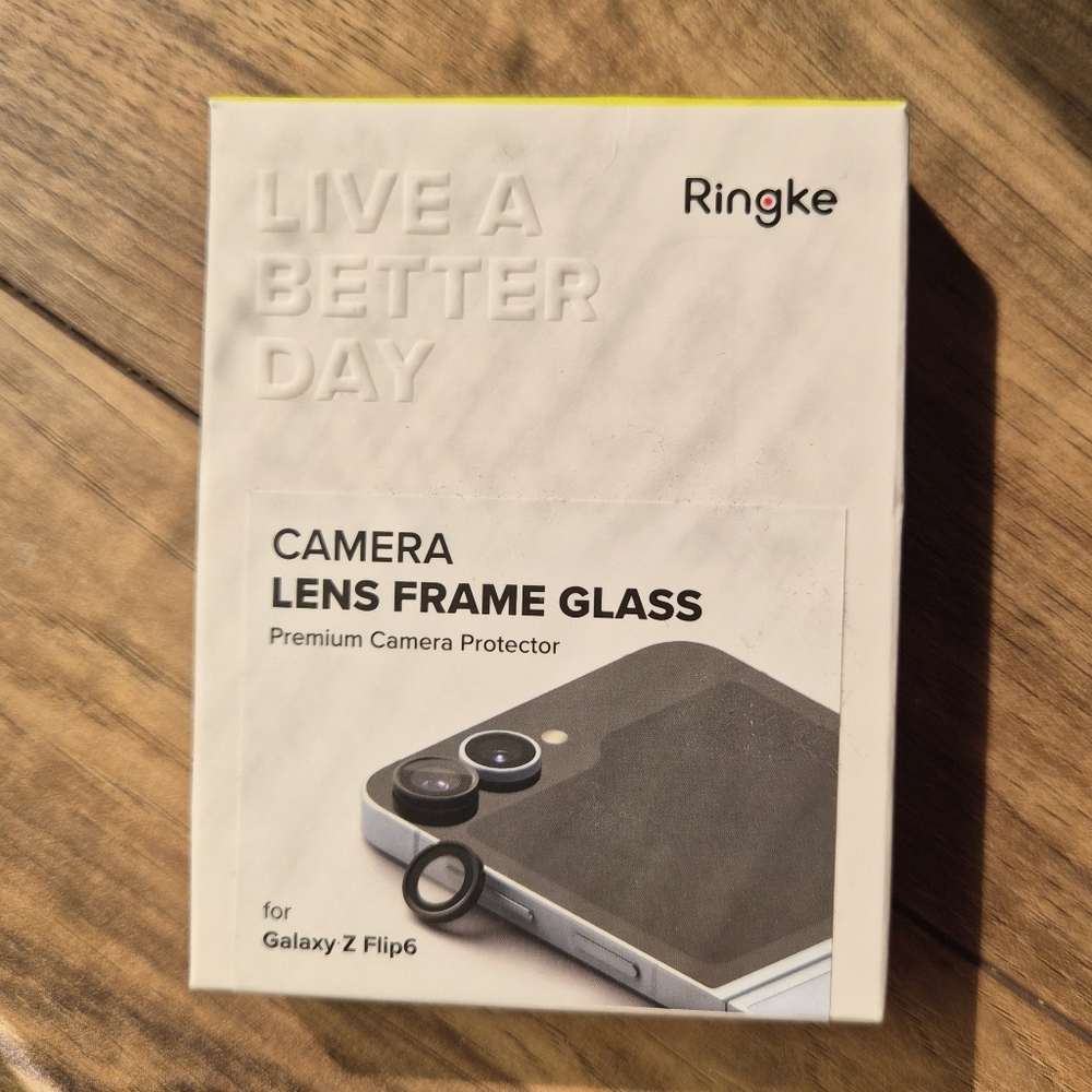 Ringke Camera Lens Frame Glass (2 Pack) Samsung Galaxy Z Flip 6 and Z Flip 7 FE